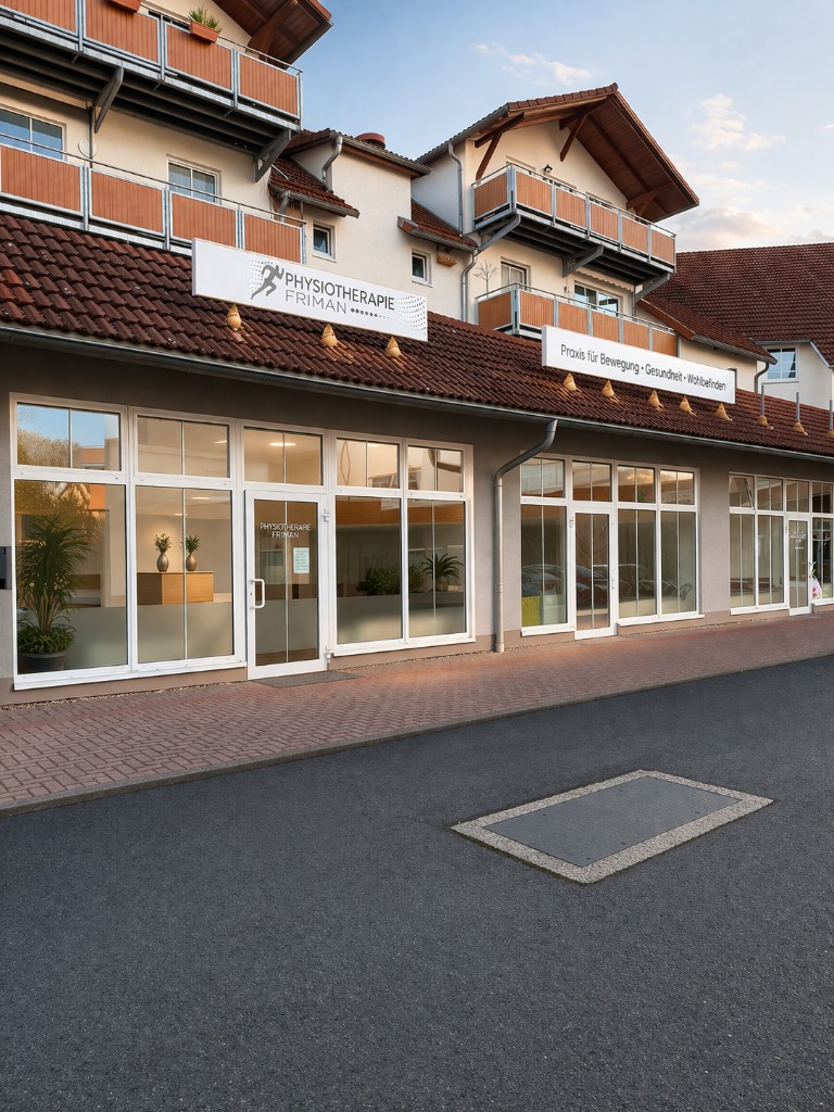 Außenansicht des Praxisgebäudes