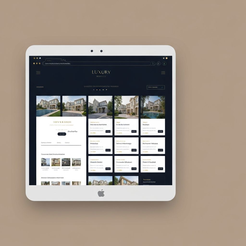 Rheingold Immobilien Website Vorschau
