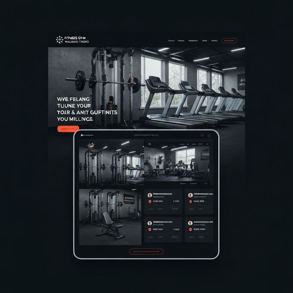 FitZone Studios Website Vorschau