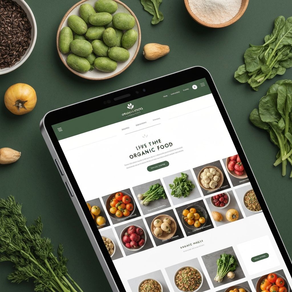 GrunKraft Bio Website Vorschau